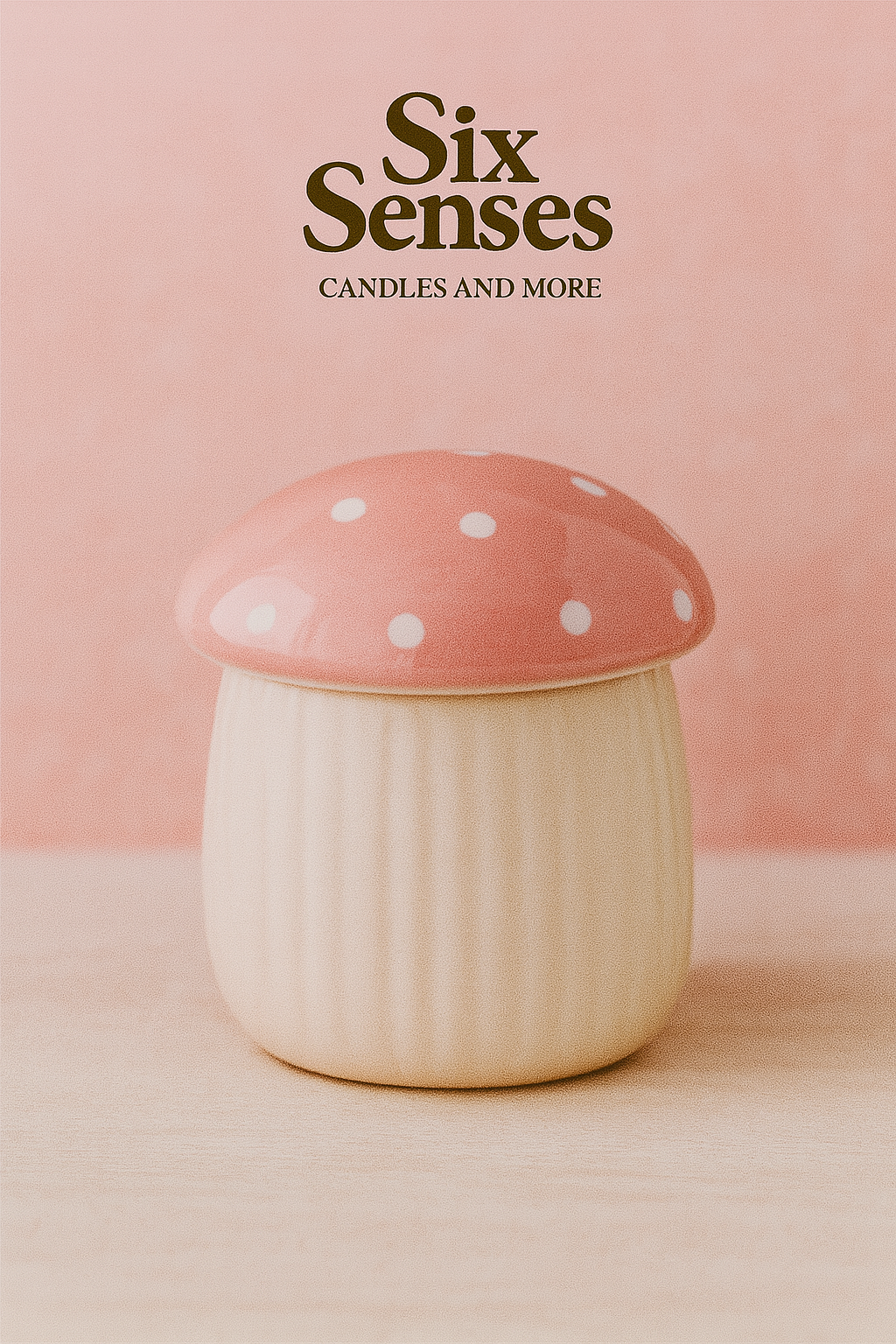 Pink mushroom